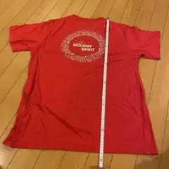 HOLIDAY SPIRIT 半袖Tシャツ 赤のサムネイル