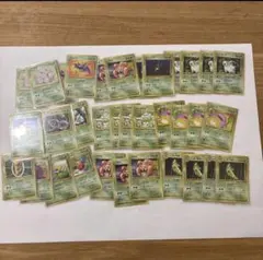 ポケモンカード　旧裏34枚セット　トレーディングカード　まとめ売り　コレクション