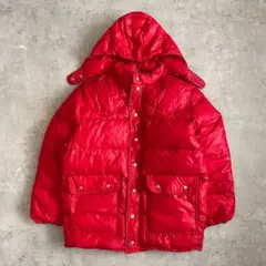 【一点物感⭕️】冬の主役に◎ ダウン アウター 赤 vintage アメカジ