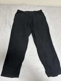 リネンパンツ ワイドパンツ