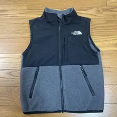 ノースフェイス　ベスト　フリース　120 ブラック　グレー　100 110