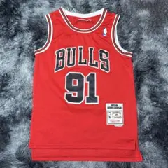 NBA シカゴ ブルズ デニス ロッドマン ユニフォーム チャンピオン製 48
