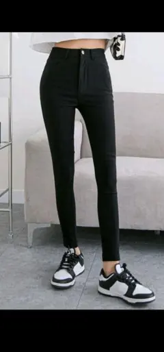 ブラック スキニーデニム　SHEIN