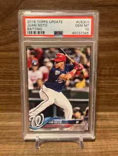 2018 Topps Update Juan Soto PSA10 新秀卡