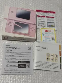 DS lite ピンク本体の外箱　その他付属品