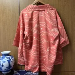 和装コート　絞り道中着　美品　未使用