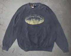 00s デザインプリントスウェット us古着