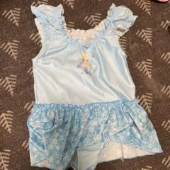 エルサ 水着 フリル付き 水色