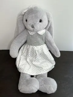 うさぎ　ぬいぐるみ　グレー　最終価格