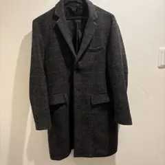 The Shop TKグレンチェック チェスターコート グレー Vintageのサムネイル