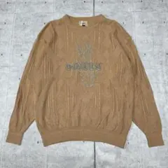 美品 80s 90s DOLCE ELEGANTE 3Dニット 立体 セーター