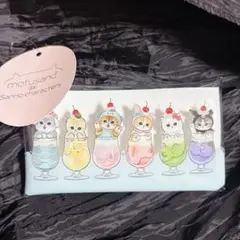 モフサンドサンリオコラボクリームソーダマルチケースカラビナ付き
