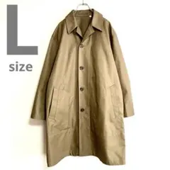 【美品】ユニクロ U メンズ　ステンカラーコート　L