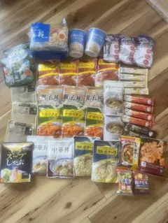 レトルト食品・非常食・インスタント食品詰め合わせセットのサムネイル