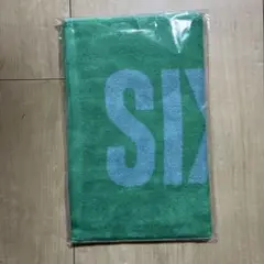 six lounge タオル