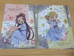 魔法少女まどか★マギカ　ローソン限定A4クリアファイル　巴マミ　佐倉杏子