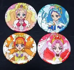 プリンセスプリキュア SEGA限定 缶バッジ ゲーセン プライズ品 4種セット