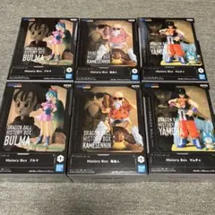 【新品未開封】ドラゴンボール History Box ヤムチャ　ブルマ　亀仙人