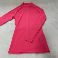 UNDER ARMOUR SM ピンク 長袖シャツ