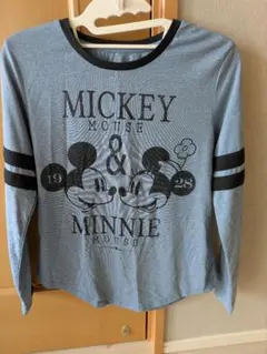 ミッキーマウス・ミニーマウス長袖Tシャツ