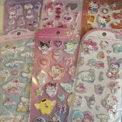 正規品 サンリオ ジュエル マシュマロシール 6枚セット