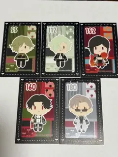 フリューくじ 刀剣乱舞 御伴散歩 半券 5枚セット