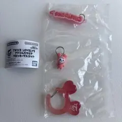TWICE LOVELYS アクリルカラビナ フロッキーマスコット チェヨン