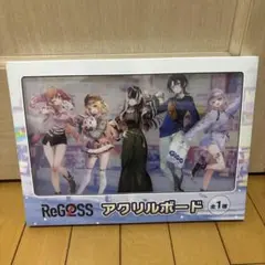ホロライブ　GiGO アクリルスタンド　 クリアファイル　セット GIGO限定 ホロライブ ReGLOSS ビッグアクリルスタンド 4種セット
