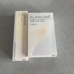 再値下げALBION FLARUNÉ クレンジング洗顔、美白美容液サンプルセット