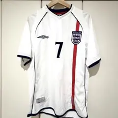 UMBRO イングランド代表 2004ユーロ大会 ベッカム 7 長袖 - メルカリ
