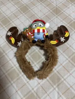 USJ ミニオン トナカイ カチューシャ クリスマスのサムネイル