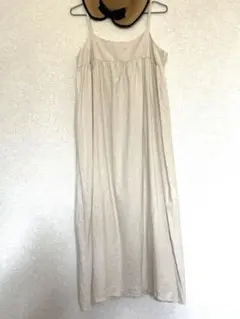 エプロンワンピース ロングワンピース