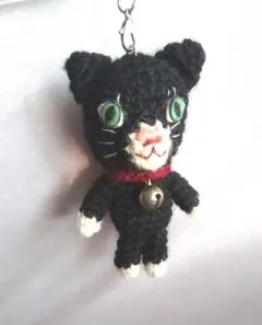 ネコ 黒ネコ  チャーム