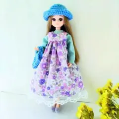 22cmドール服＊570 2点セット リカちゃん服 ハンドメイド - メルカリ