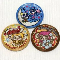 ナルミヤキャラクターズ　刺繍缶バッジビスケット　3種セット