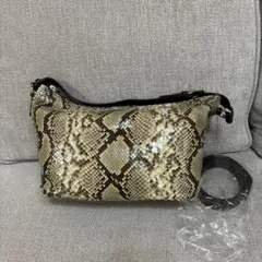 リアルパイソン バッグ未使用