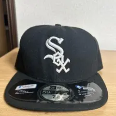USA製　New Era 59FIFTY sox ベースボールキャップ