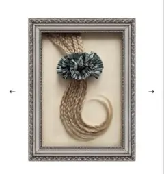TAMBURINS タンバリンズ スクランチー サマーテイルズ フラワーグレー