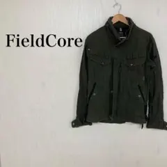 FieldCore メンズ LL カーキ ジャケット ジップアップ フード収納のサムネイル