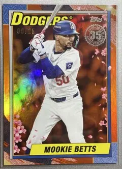 Topps update 2025 ムーキー　ベッツ25シリ　カード