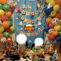 トイストーリー   バースデー飾り おまとめセット