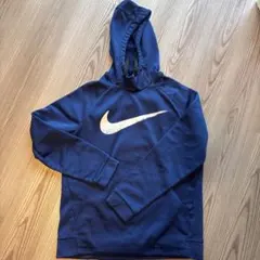 【お値下げ中】 NIKE パーカー ネイビー Lサイズ