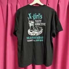 X-girl 半袖Tシャツ ブラック 2のサムネイル