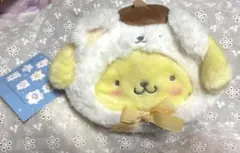 サンリオ ポムポムプリンポーチ ふわふわスノー
