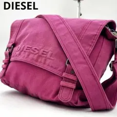 Archive DIESEL Pink Denim Logo Shoulder