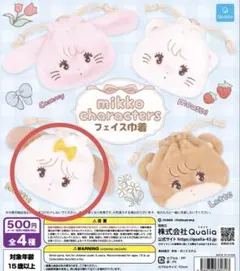 mikko charactersフェイス巾着
