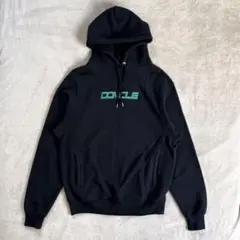 【美品】ドミサイル　フーディー　黒　パーカー　日本製　Lサイズ　DOMICILE