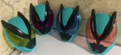 推しキャラお面！仮面ライダーゼッツ／４フォームのお面セット