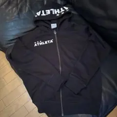 ATHLETA フルジップフーディ S 黒　150
