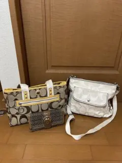 COACH ショルダーバッグ 長財布3点セット
